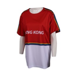 T921 製作撞色T恤 香港 代表運動衫 選手衫 T恤生產商   紅色   oversize t shirt 女 T921 製作撞色T恤 香港 代表運動衫 選手衫 T恤生產商   紅色   oversize t shirt 女